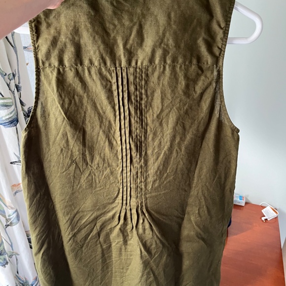 100% Linen Swing Dress - Picture 5 of 5